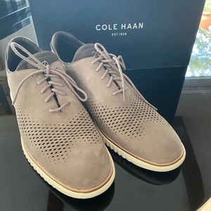 Cole Haan 2.ZERØGRAND Lined Laser Wingtip Oxford